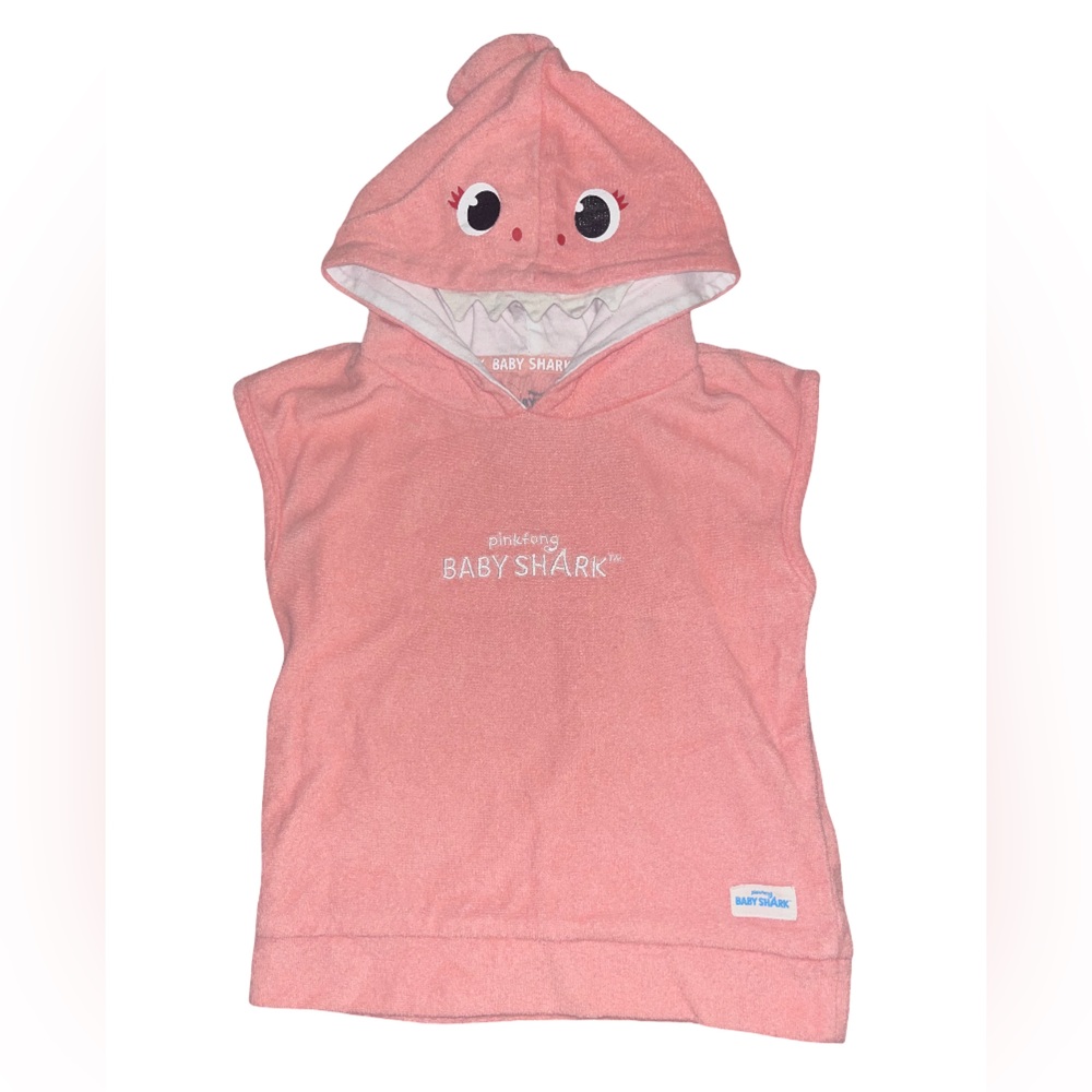 Nickelodeon Pink Baby Shark Hooded Wrap